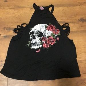 Skull tank top